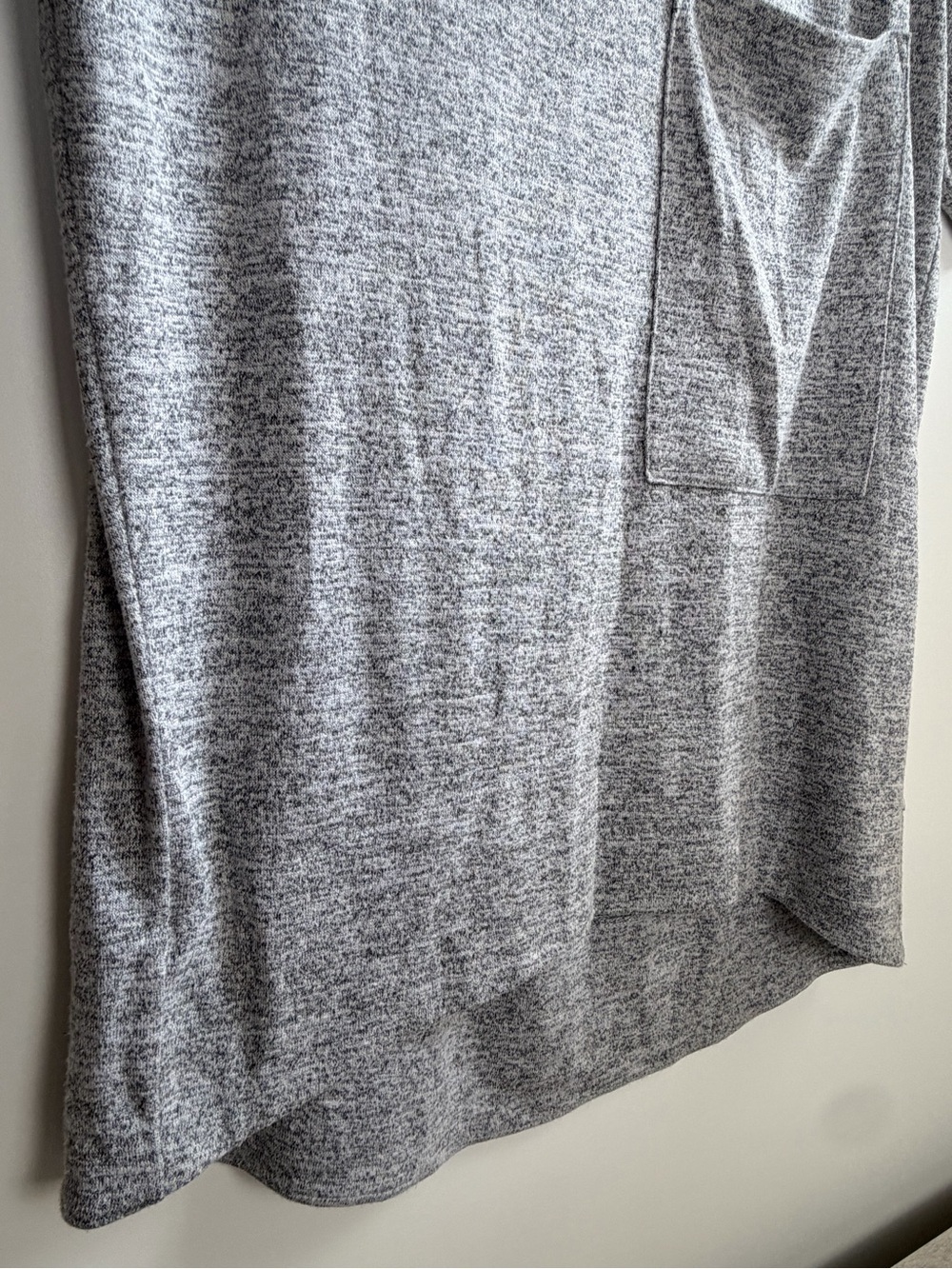 rag & bone/JEAN Marled Pocket Tee Gray Size Small - Picture 7 of 13